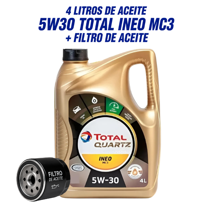 Pack Cambio de Aceite 5W30 + Filtro