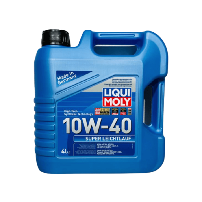 Aceite Liqui Moly 10W40 – Protección semisintética para motores exigentes