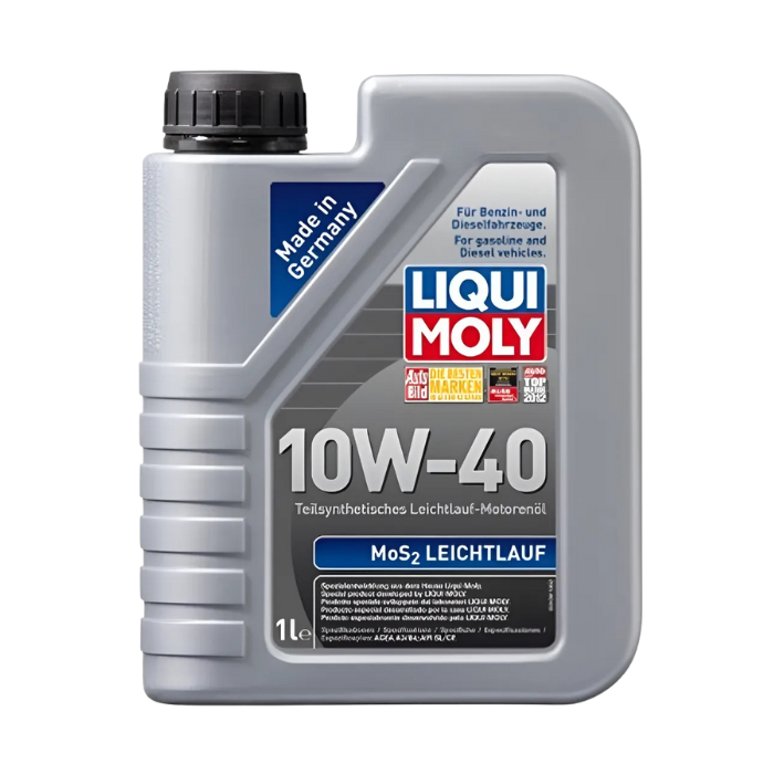 Aceite Liqui Moly 10W40 MoS2 Leichtlauf – Máxima protección con tecnología antifricción
