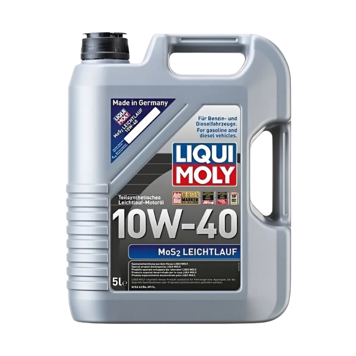 Aceite Liqui Moly 10W40 MoS2 Leichtlauf – Máxima protección con tecnología antifricción