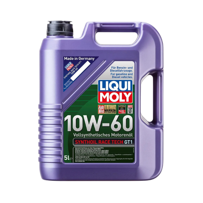 Aceite Liqui Moly 10W60 Synthoil Race Tech GT1 – Máximo rendimiento para motores de alta exigencia