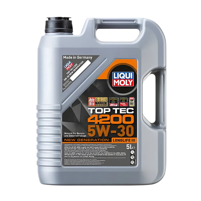 Aceite Liqui Moly Top Tec 4200 5W30 – Tecnología alemana para motores modernos