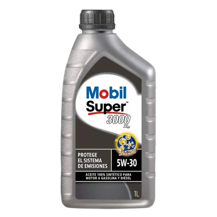 Aceite Mobil Super 3000 5W30 – Tecnología sintética para máxima protección