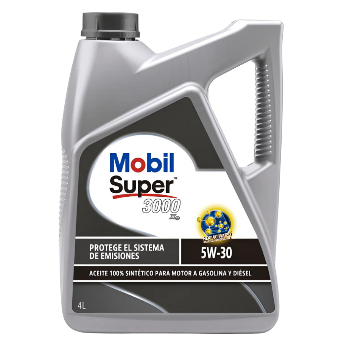 Aceite Mobil Super 3000 5W30 – Tecnología sintética para máxima protección