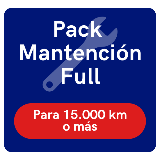Mantención Full – Para 15.000 km, 20.000 km o más