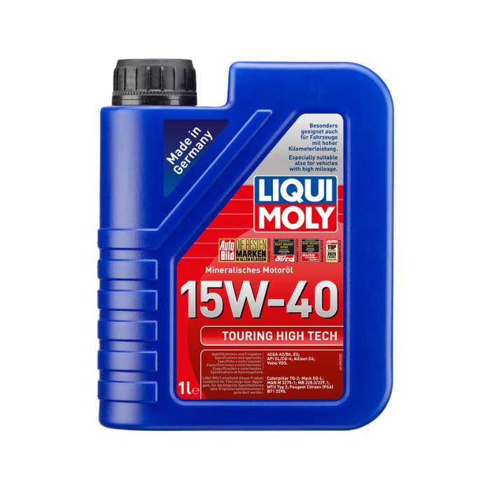 Aceite Liqui Moly 15W40 Gasolina – Rendimiento confiable para uso diario
