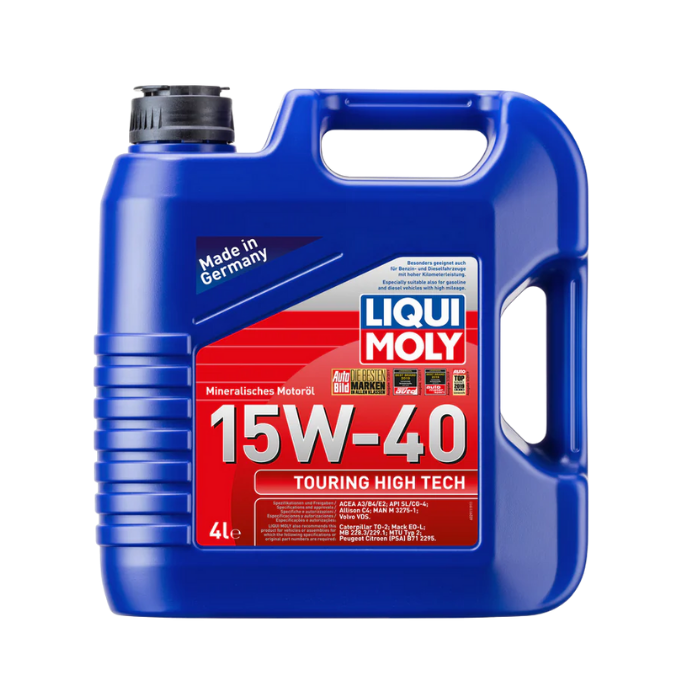 Aceite Liqui Moly 15W40 Gasolina – Rendimiento confiable para uso diario