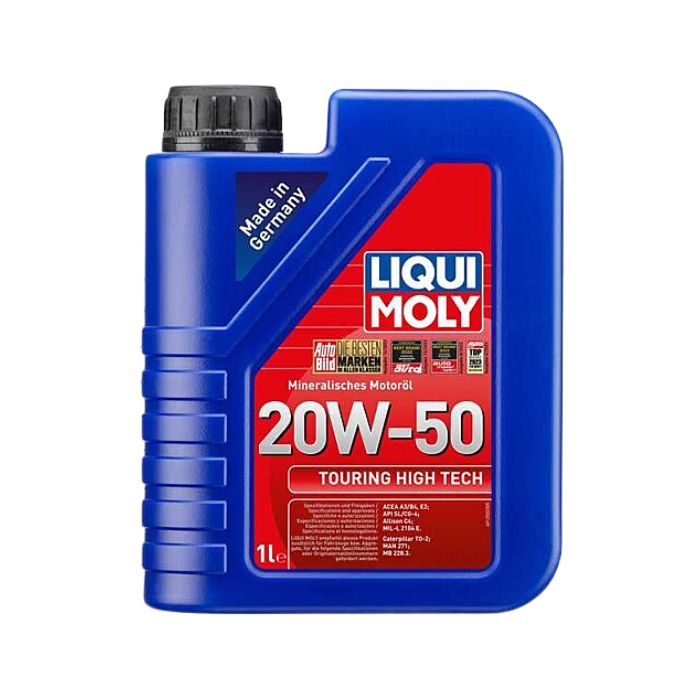Aceite Liqui Moly 20W50 – Protección confiable para motores de alto kilometraje