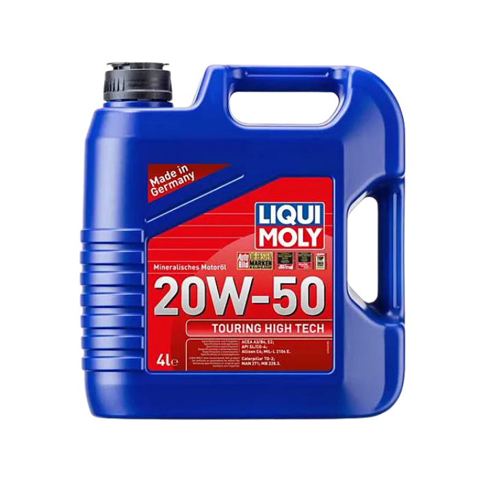 Aceite Liqui Moly 20W50 – Protección confiable para motores de alto kilometraje