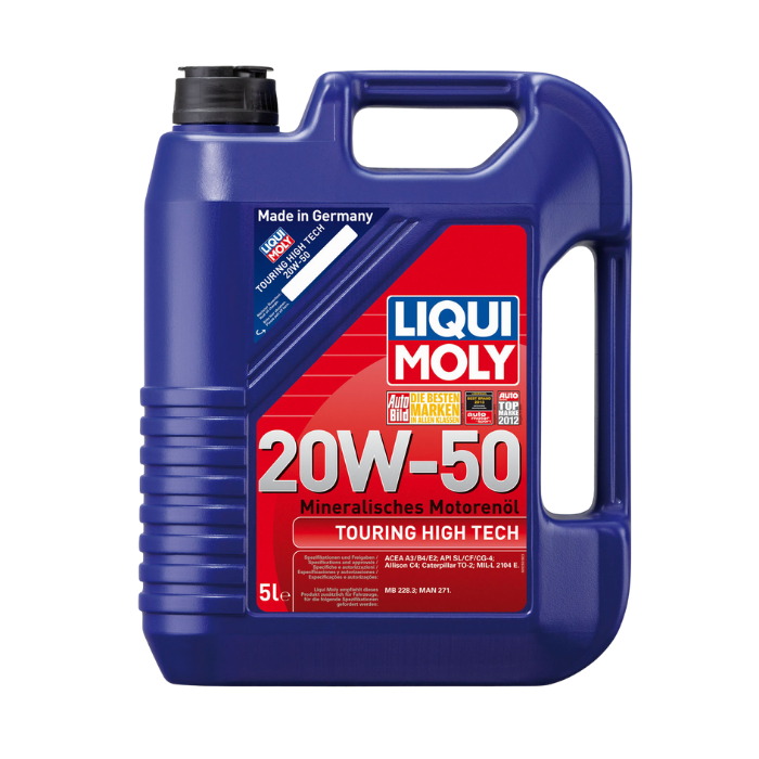 Aceite Liqui Moly 20W50 – Protección confiable para motores de alto kilometraje