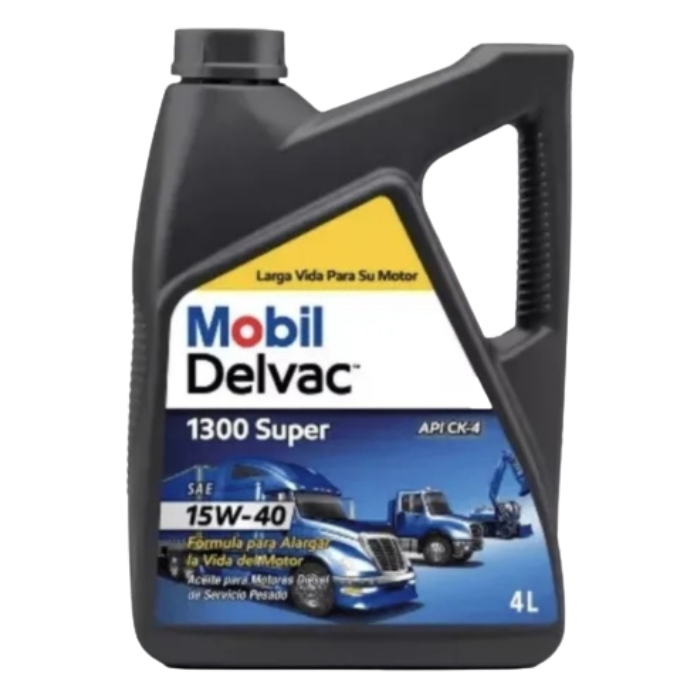 Aceite Mobil Delvac 1300 Super 15W40 – Rendimiento y protección superior para diésel