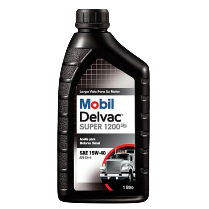 Aceite Mobil Delvac Super 1200 15W40 – Protección diésel para trabajo pesado