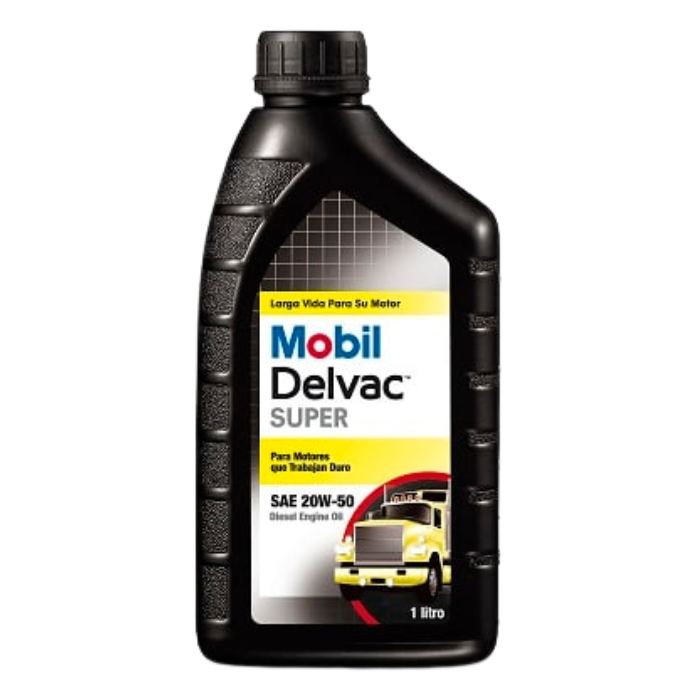 Aceite Mobil Delvac Super 20W50 – Máxima protección para motores diésel exigentes