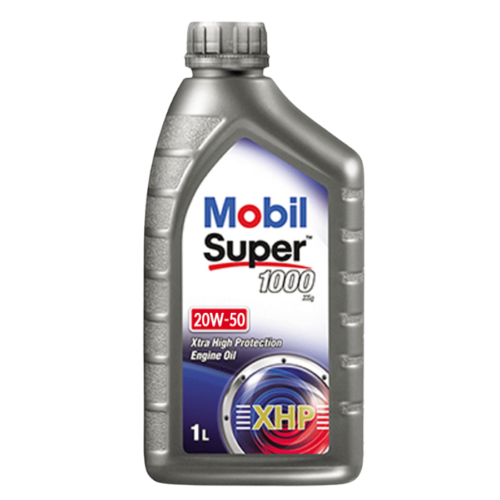 Aceite Mobil Super XHP 20W50 – Protección reforzada para motores a gasolina