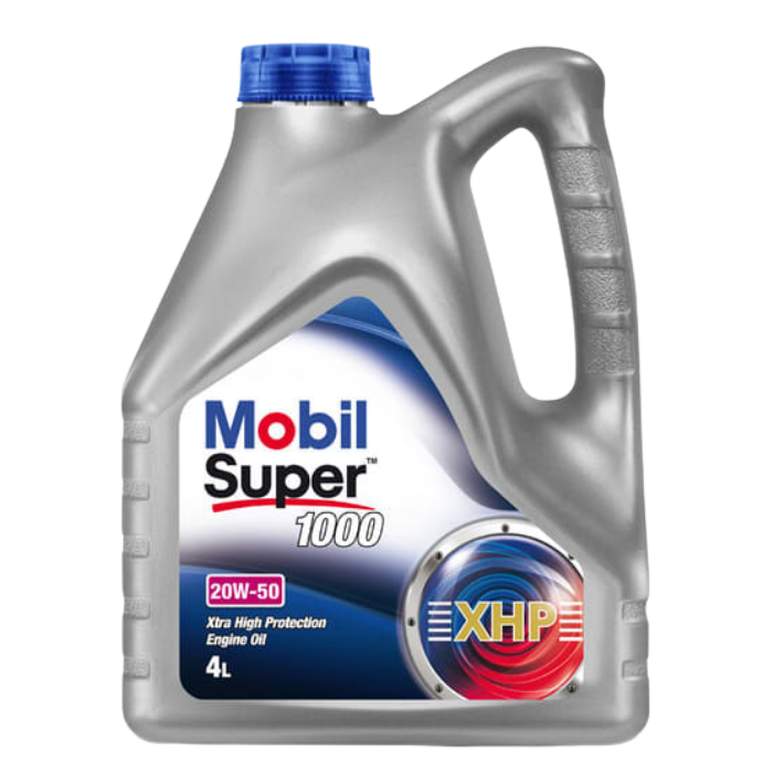 Aceite Mobil Super XHP 20W50 – Protección reforzada para motores a gasolina