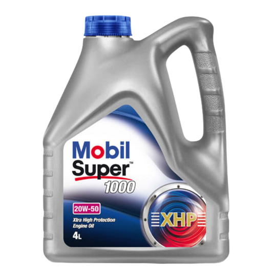 Aceite Mobil Super XHP 20W50 – Protección reforzada para motores a gasolina