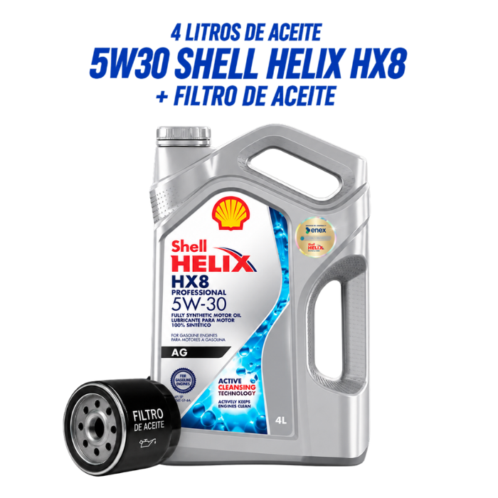Pack Cambio de Aceite 5W30 + Filtro