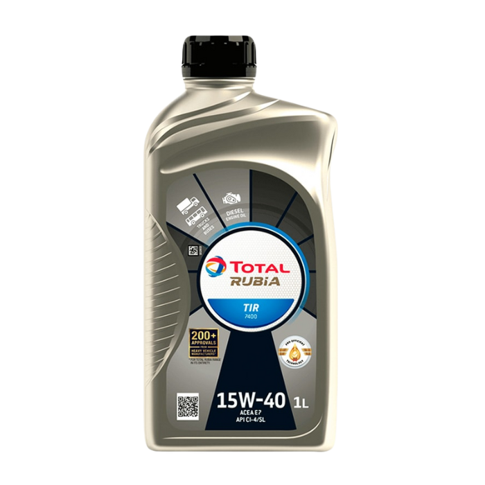 Aceite Total Rubia TIR 7400 15W40 – Alto rendimiento para motores diésel