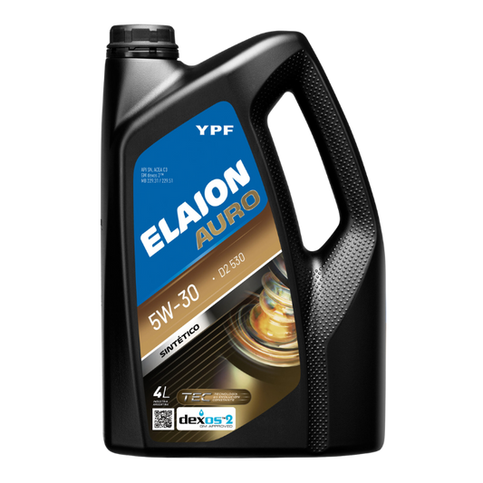 Aceite YPF Elaion Auro 5W30 – Tecnología Sintética para Motores Modernos